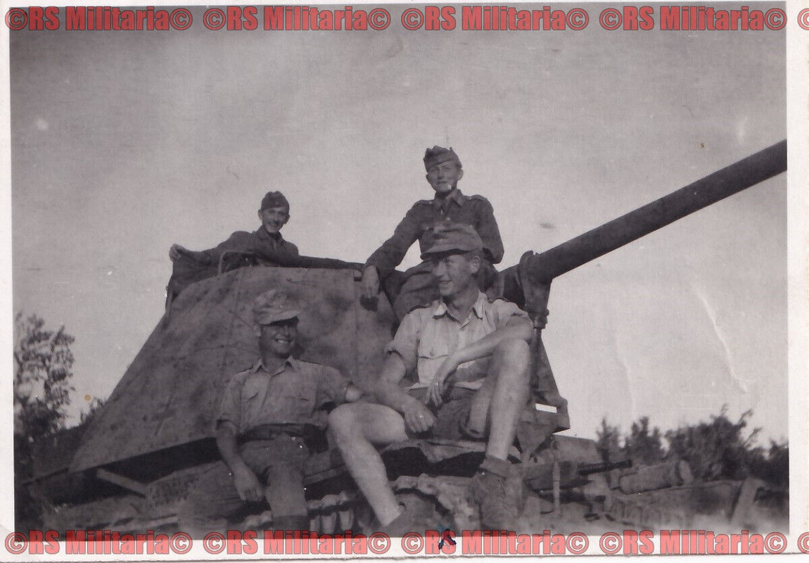 Panzerjäger SFL Marder 3 Tropen Uniform Italien Hammer Camo