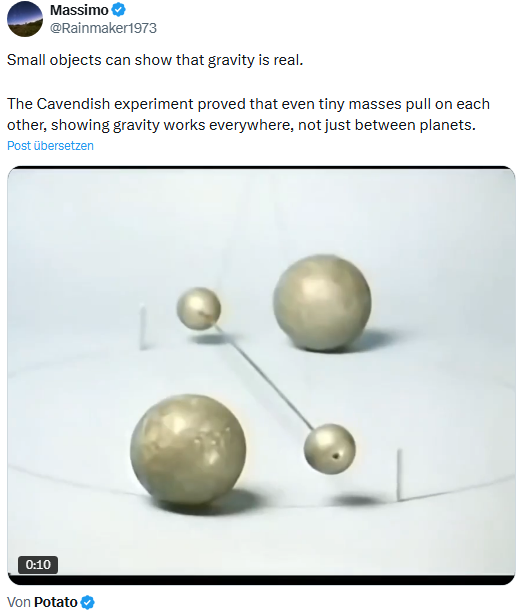 Cavendisk-Experiment