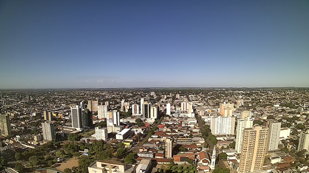 Campo Grande nesta manhã de sábado