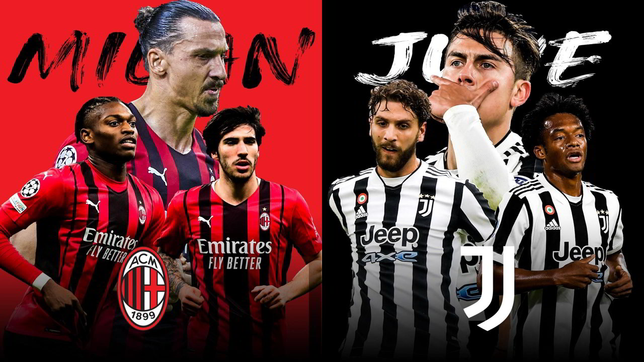 Milan-Juventus Streaming da vedere in Diretta Gratis su DAZN