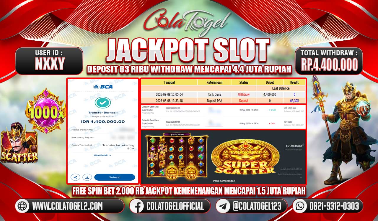 JACKPOT SLOT GACORR!!