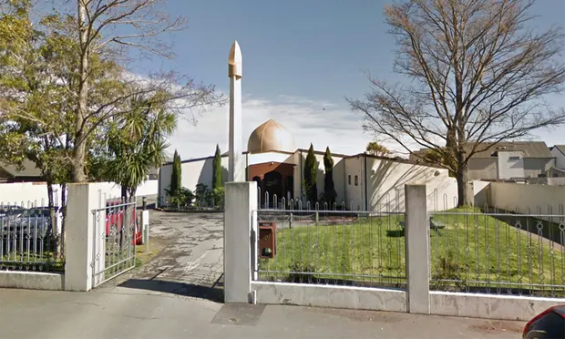 Masjid di Deans Avenue in Christchurch, New Zealand.