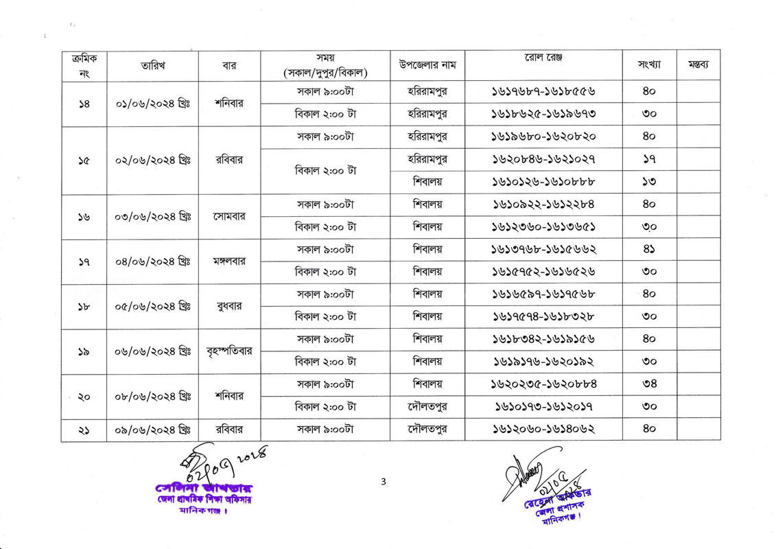 Primary-3rd-Phase-Manikganj-Viva-2024-PDF-3