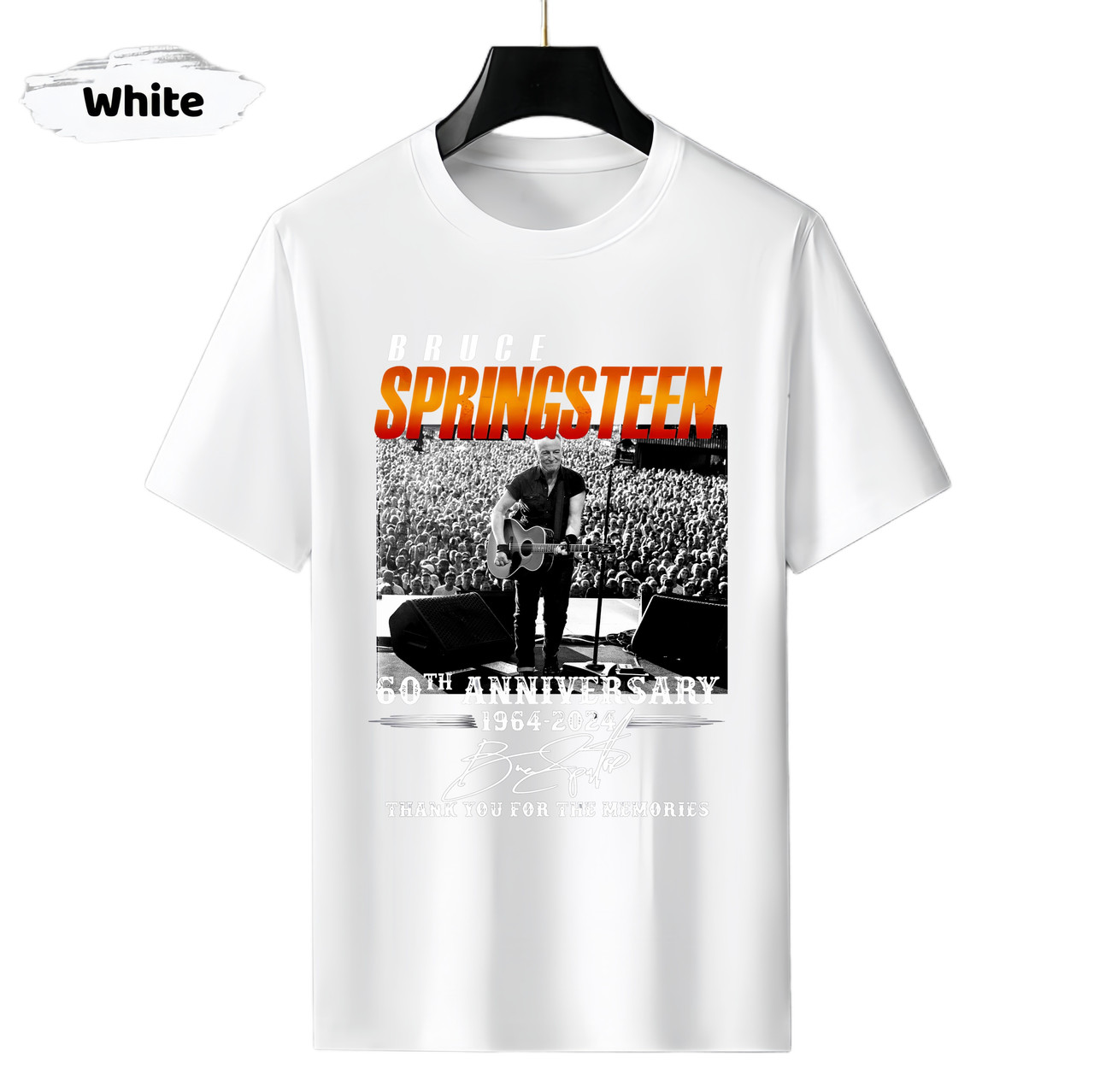 Bruce Springsteen a1 white