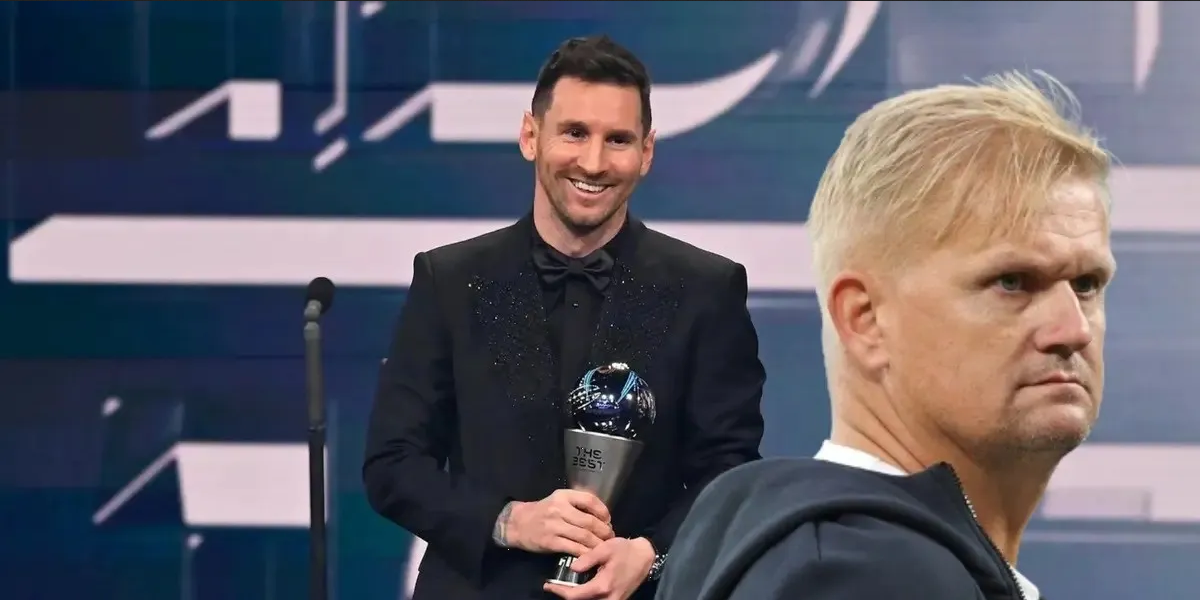 Captan al padre de Erling Haaland y su 'rechazo' al The Best de Messi