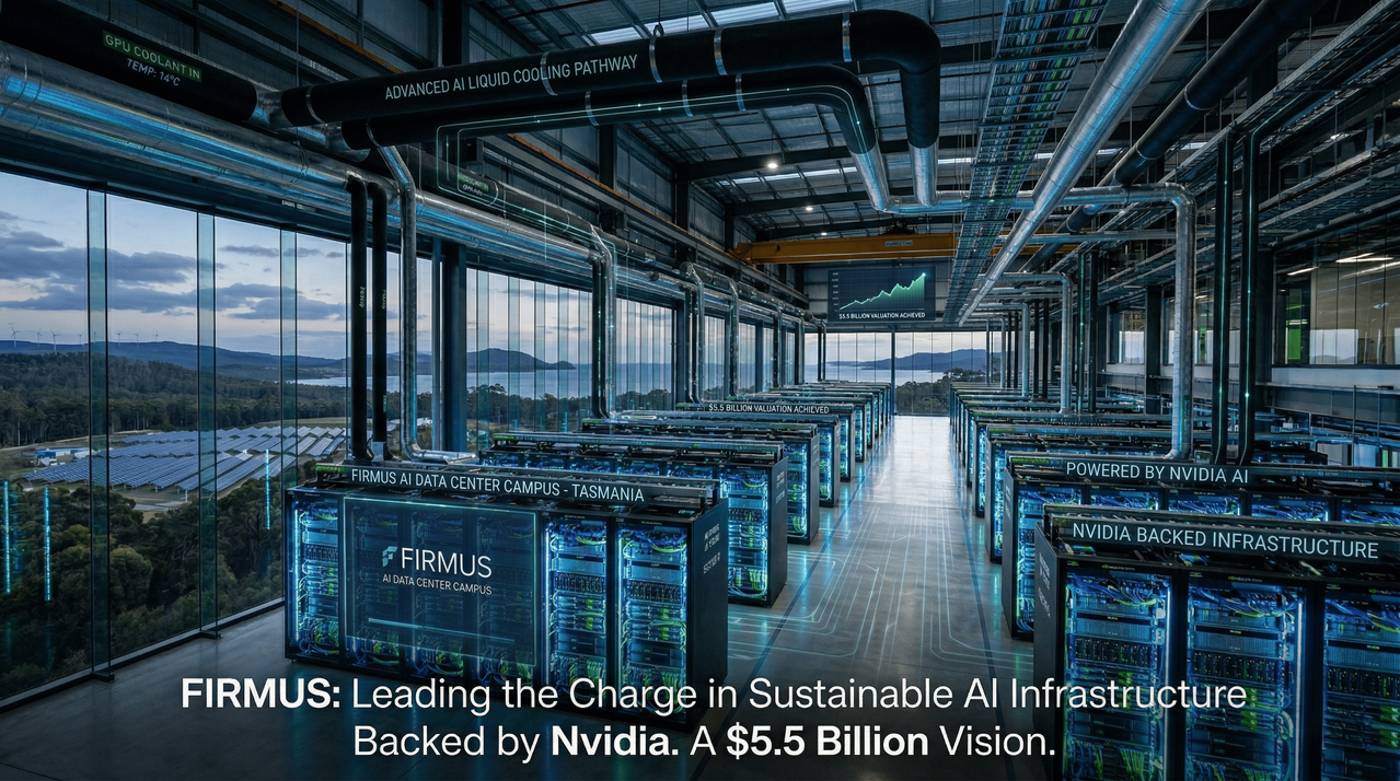 Firmus Hits $5.5 Billion Valuation as Nvidia-Backed AI Data Center Expansion Gains Momentum