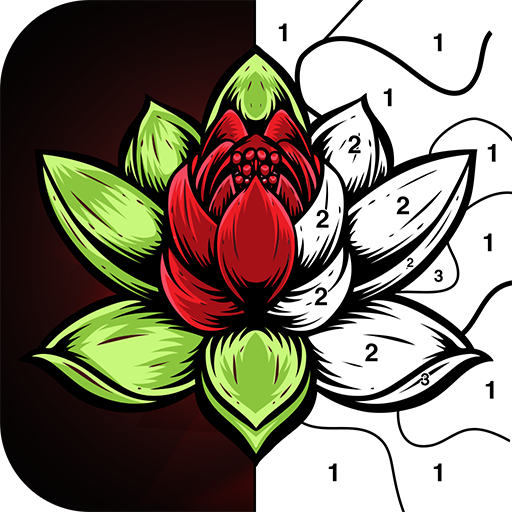 Color By Number - Relaxing Free Coloring Book v2.8