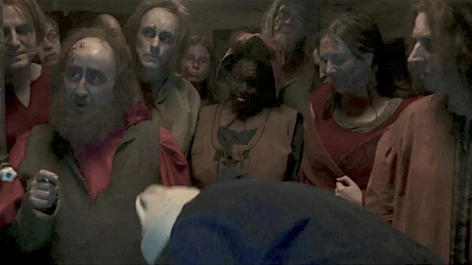 The plague pit ghosts from Ghosts