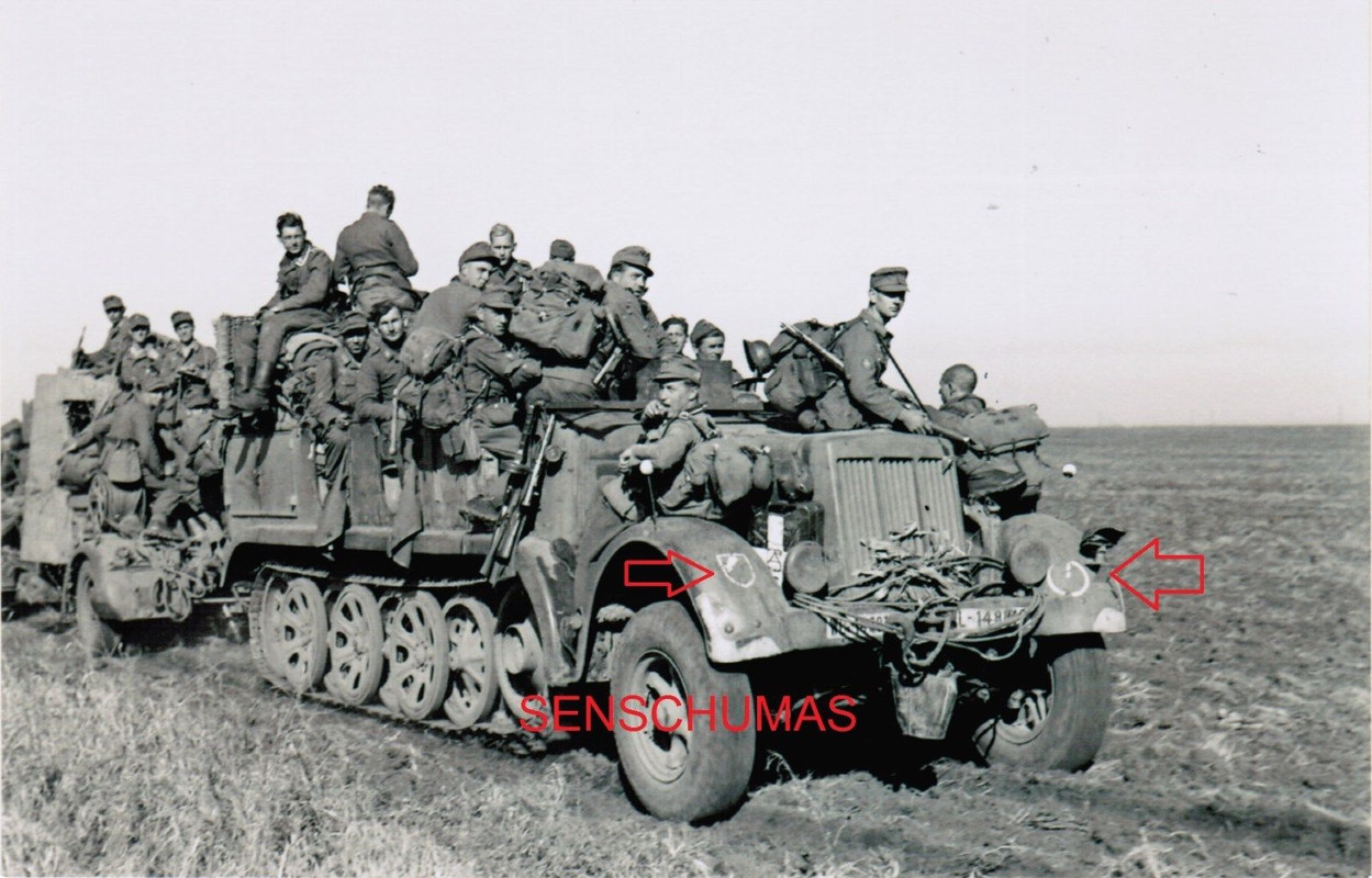 Sd.Kfz. 7 m. Gebirgsjäger. Regiment GG. I. Flakkorps. Unternehmen Barbarossa