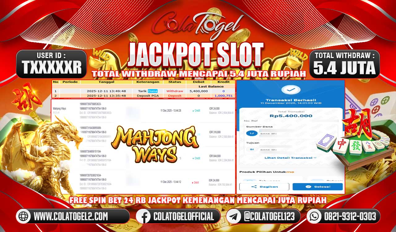 JACKPOT SLOT GACOR!!