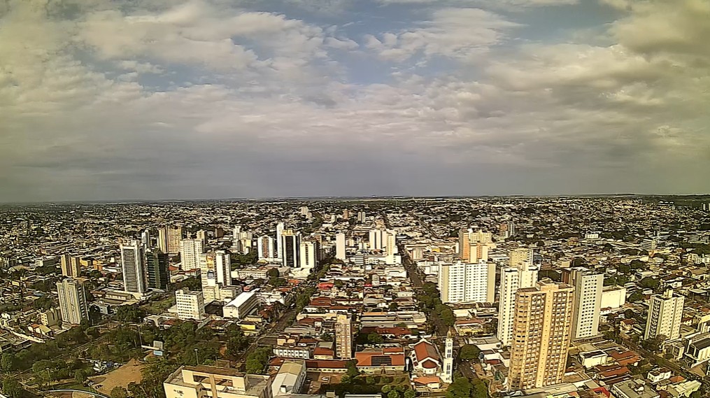 Campo Grande nesta manhã de quarta-feira