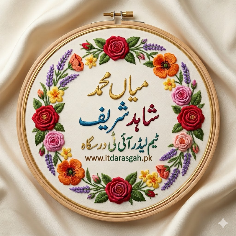 آج کی پرامپٹ : الٹرا ریئلسٹک کڑھائی کا شاہکار - میاں محمد شاہد شریف 🔍