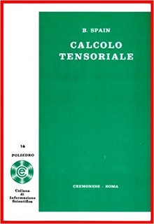 Barry Spain - Calcolo tensoriale (1971)