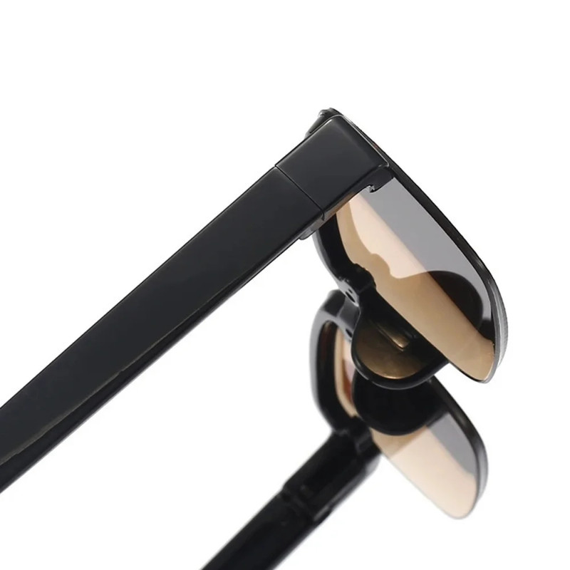 Presbyopia Glasses Men's Half-Frame Reading Glasses Anti-Blue Light Readers Fashion Reading Glasses Natural Stone