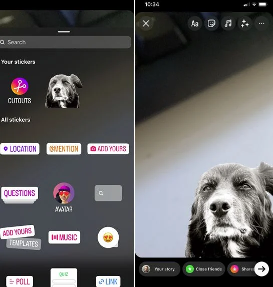 Instagram Users Will Now Be Able to Customize Stickers from Posts with Still Images - FollowerBar