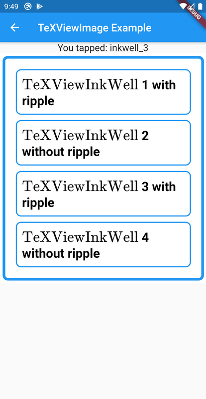 Flutter Render Latex