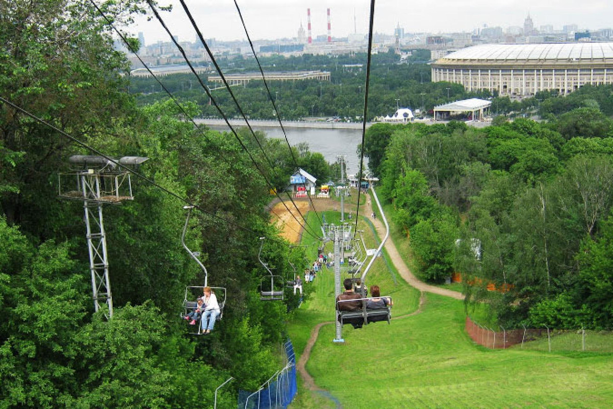 Канатная дорога москва