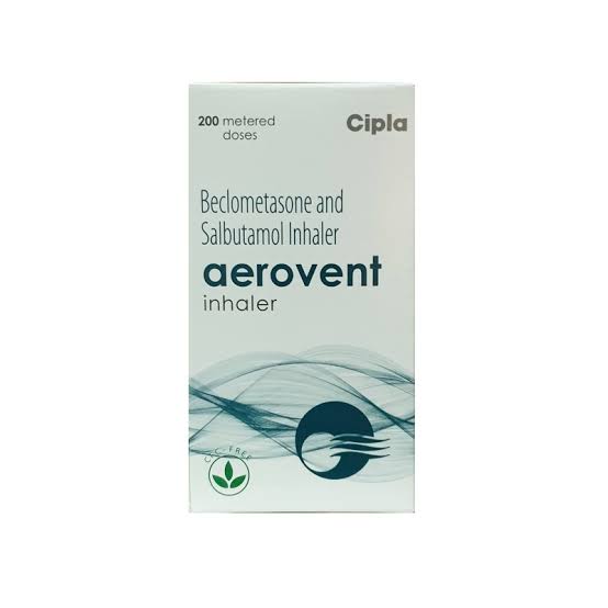 Aerovent Inhaler 200D
