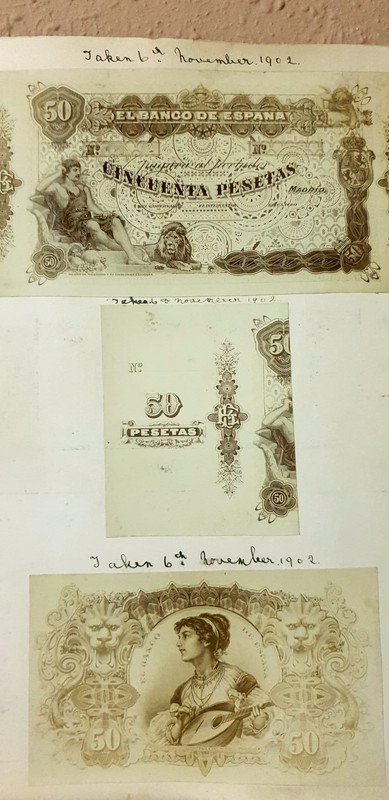Pruebas fotográficas únicas archivo Bradbury de billetes de principios del siglo XX. 42a60fc8-ddb1-492a-99a4-2fa327912c4b