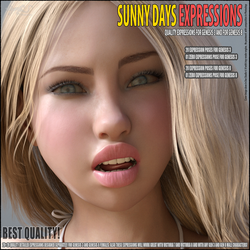 Sunny Days - Expressions for G8, V8, G3 and V7 Sunny Days - Expressions for G8, V8, G3 and V7
