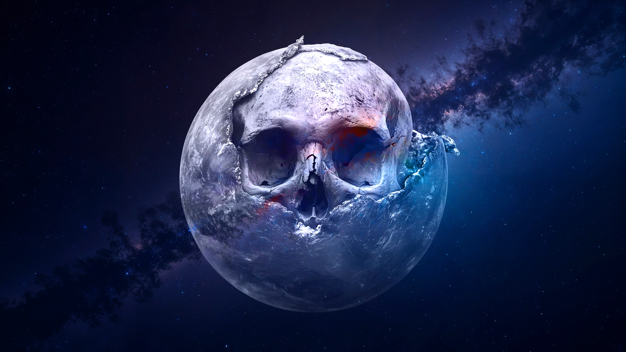 Skull Planet 3840x2160