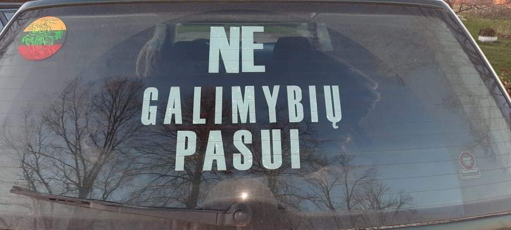 SOS VAIKAI - LAPKRIČIO 15-ą dieną PROTESTO AKCIJA prieš (Anti)GALIMYBIŲ (Ne)SAVANORIŠKĄ pasą vaikams nuo 12-os metų