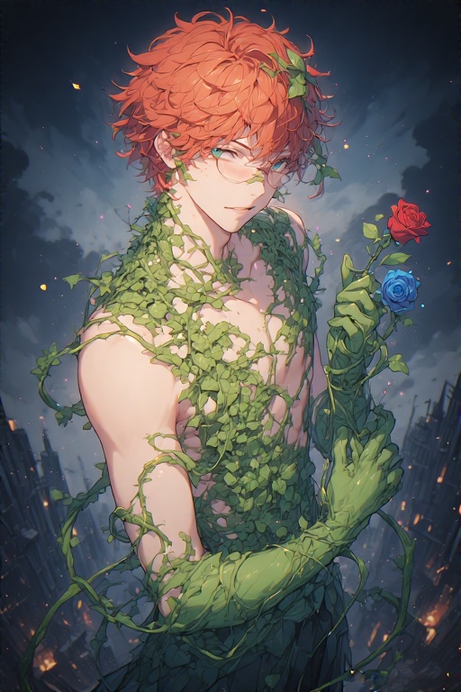A child of Poison Ivy, fallen into a new world where nobody knows his name