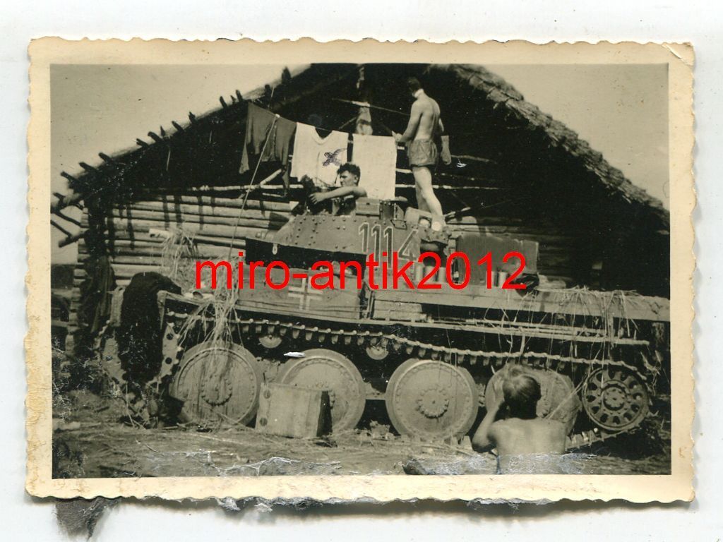 Panzerregiment 25, Panzer 38 (t), Chef Horst Ohrloff (RK), Turmnummer 1114