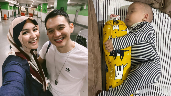 Citra Kirana, Rezky Aditya, dan baby Athar