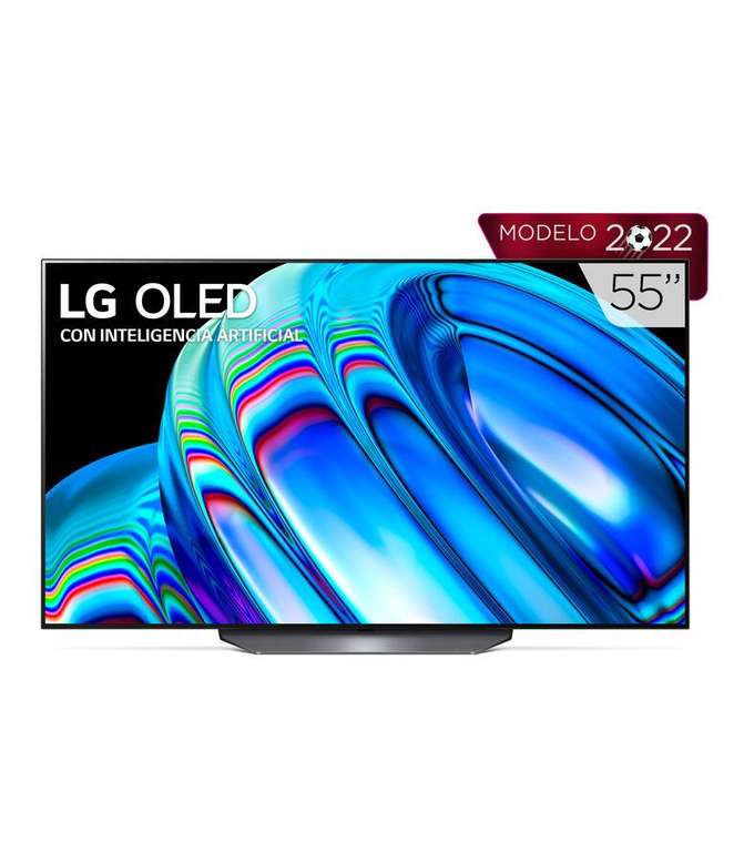 El Palacio de Hierro, LG, Pantalla 55 OLED B2 TV 4K (2022) | 120Hz | HDMI 2.1 + AUDÍFONOS LG TONE FREE ($18,789.50 PayPal+ HSBC) 