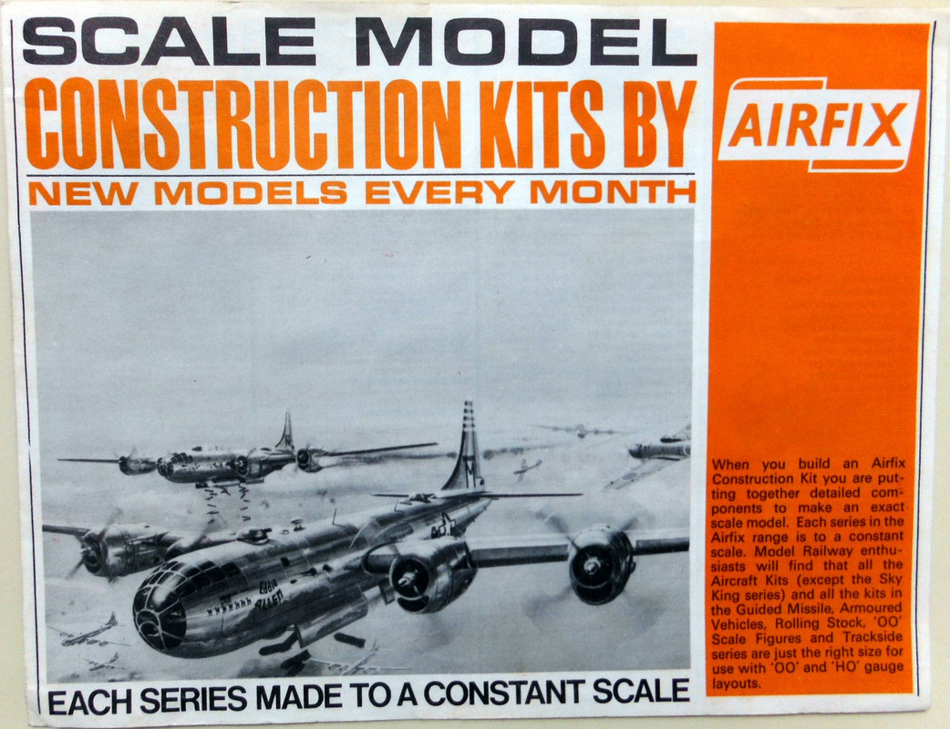 Airfix Kit List (Export) 1966