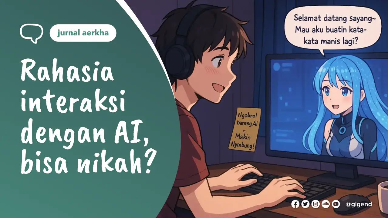 Thumbnail - Benarkah Semakin Berinteraksi dengan AI, AI Akan Memahami Kita... Sampai Mau Diajak Nikah?