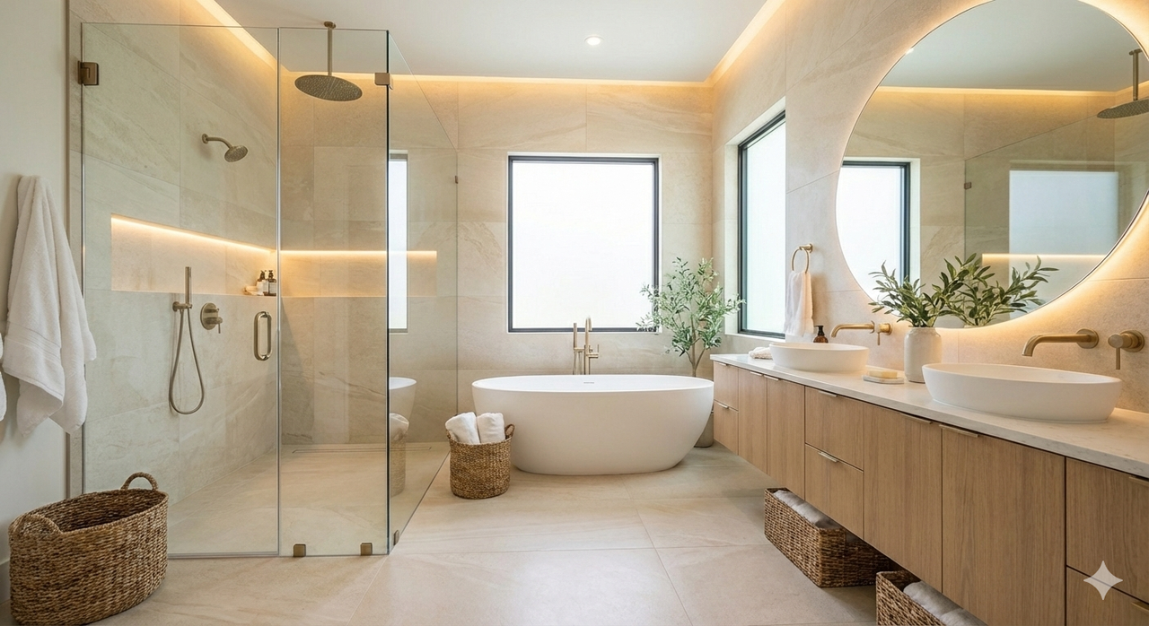 Spa-Inspired Master Bath