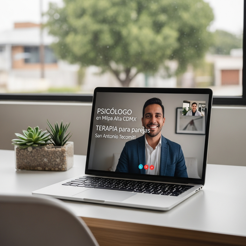 Terapia psicológica en línea - Psicólogo en Iztapalapa CDMX