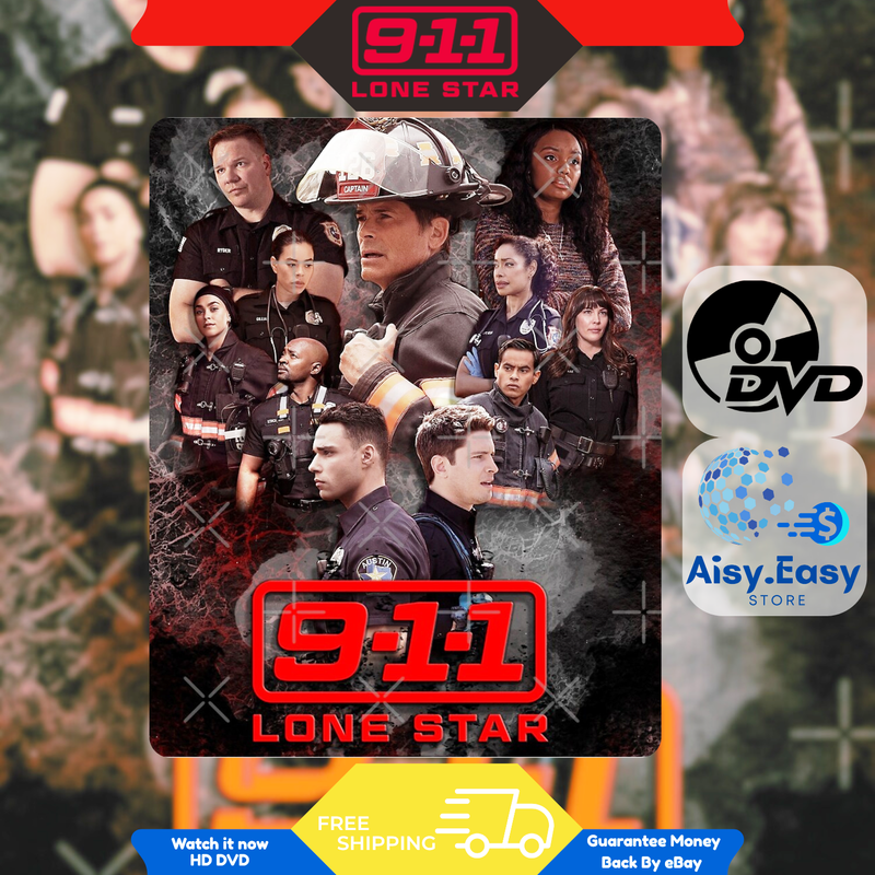911 Lone Star Complete Seasons 1, 2, 3, 4 & 5 Series Region Free