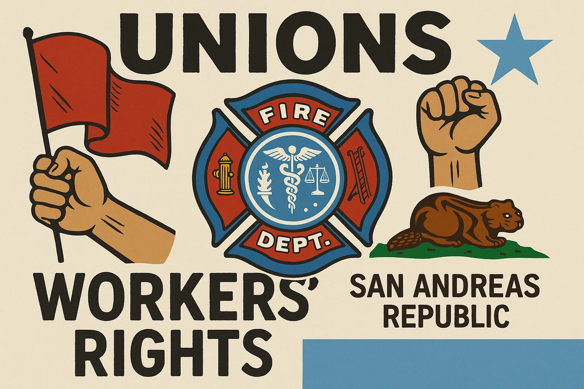 San Andreas aprueba nuevas leyes para bomberos, EMS y trabajadores