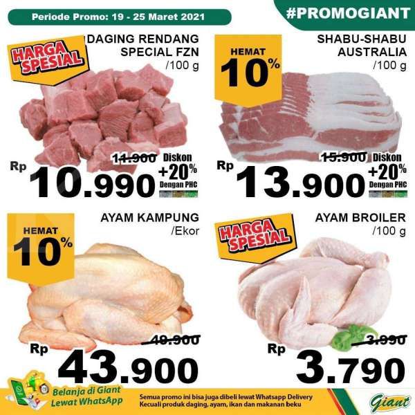 Katalog Promo Giant 19-25 Maret 2021 
