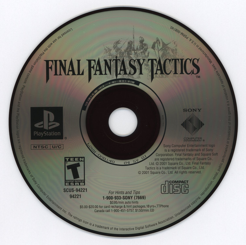 Final Fantasy Tactics (English) (GH) (CD)