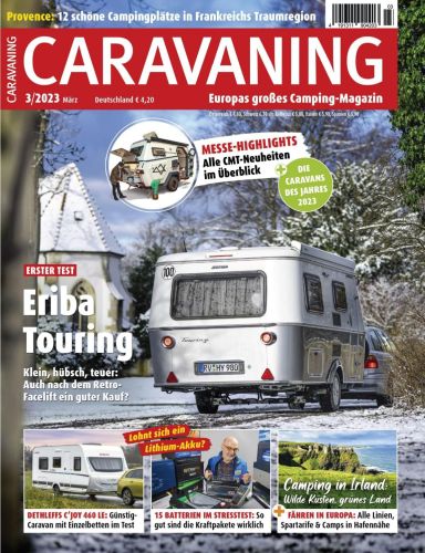 Cover: Caravaning Magazin No 03 M&auml;rz 2023
