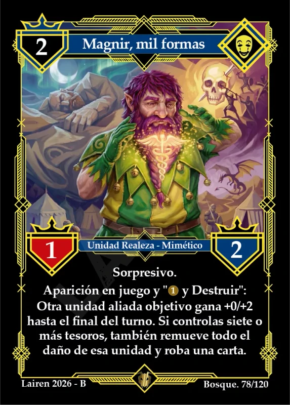 MAGNIR, MIL FORMAS