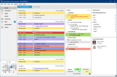 EssentialPIM Pro Business 10.1.0 Multilingual + Portable