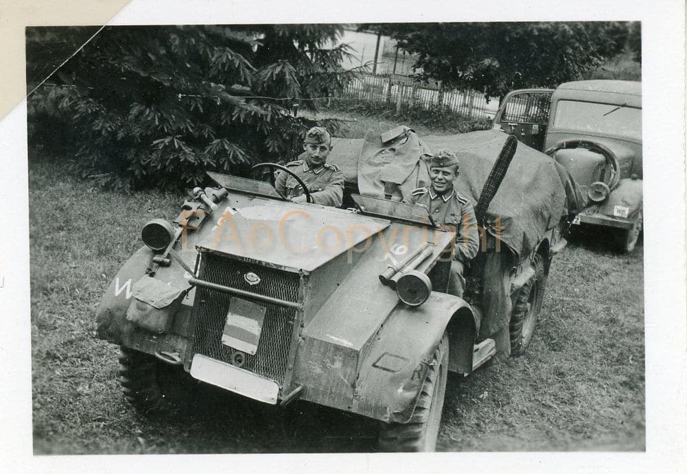 Cabrio PKW Auto Wagen Kübelwagen LKW Foto