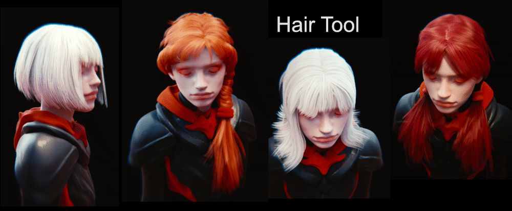 Hairstyles - Cammy SF6 - Hair