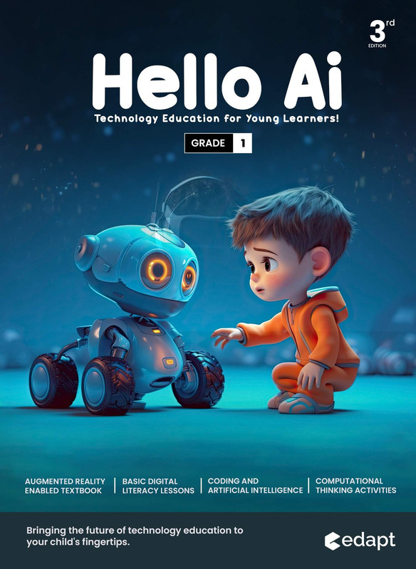 Hello AI Textbooks cover