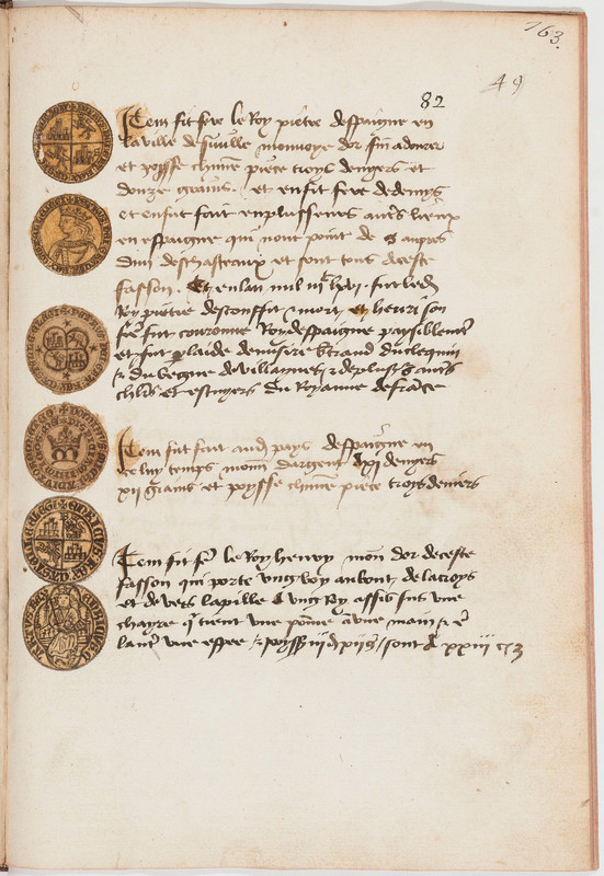 Representación y descripción de monedas castellanas de oro y plata en un tratado de cambista francés del siglo XV 03