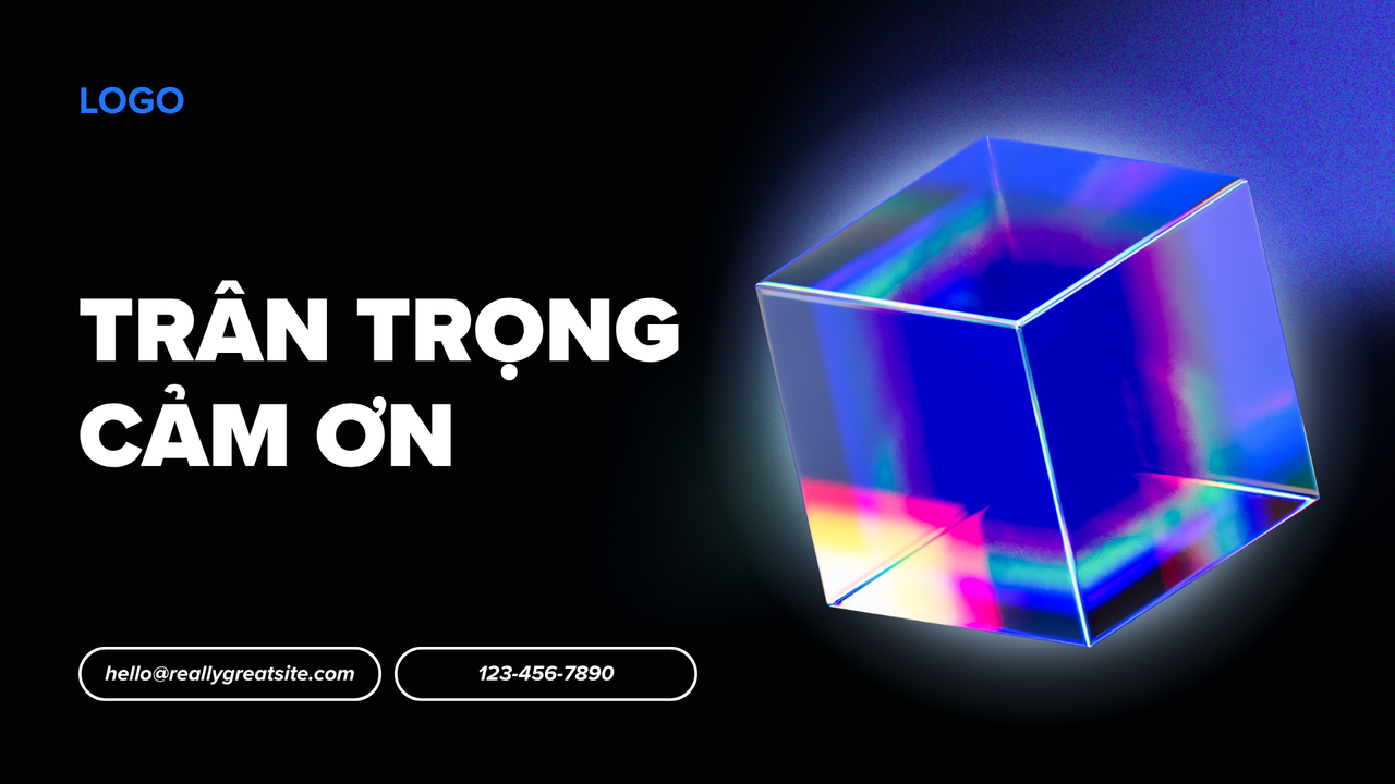 Đen Xanh Hiện Đại Báo Cáo Công Việc Cuối Năm Bài Thuyết Trình