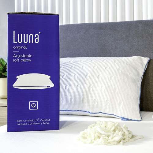 Costco: Almohada Luuna Ajustable de Memory Foam 
