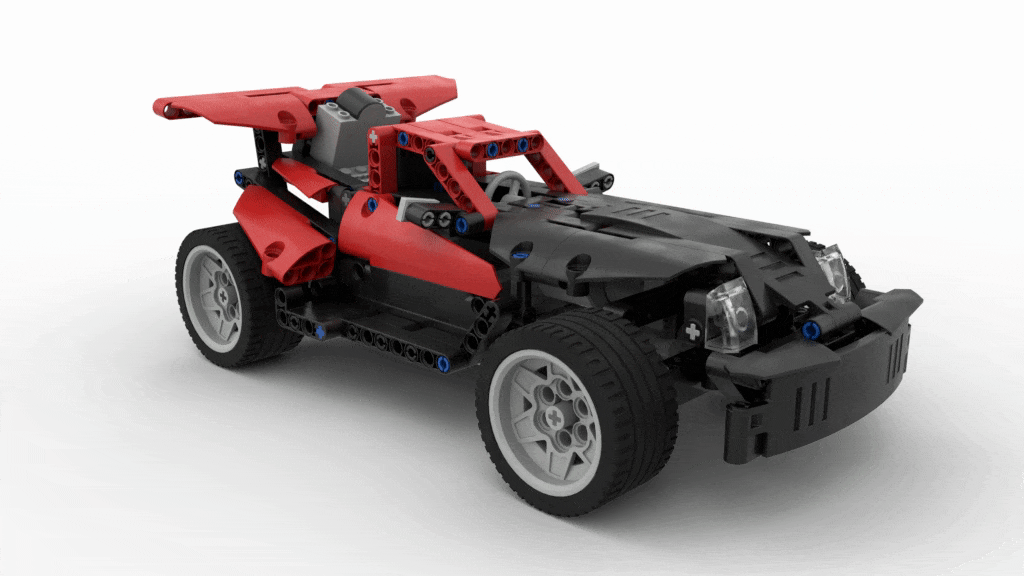 Lego Technic RC Generic Racer MOC - FREE Building Instructions