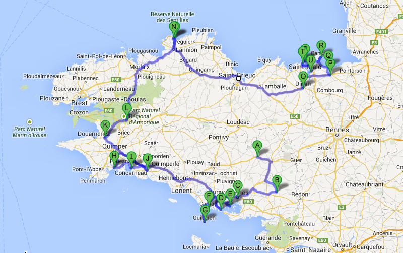 BRETAÑA - Diarios, Noticias y Tips - Itinerarios de 5 y 6 días (tip 2 de 3), Region-Francia (25)