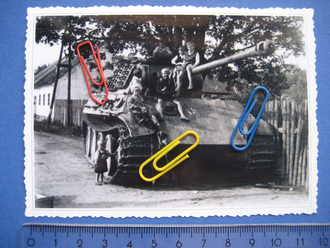 Panzer,Tank, WW2, k.o. Panther, in Skolky ( Czec